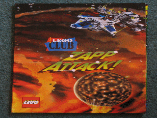 The LEGO Club Zapp Attack! and Space Quest Game