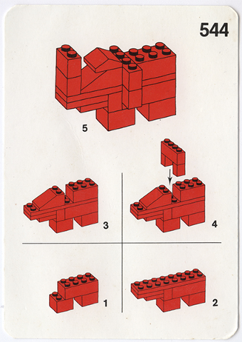 Safari Board Game, Game Card 544 Elephant