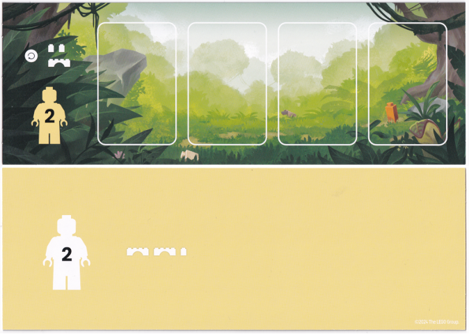 Monkey Palace Game Player 2 Board