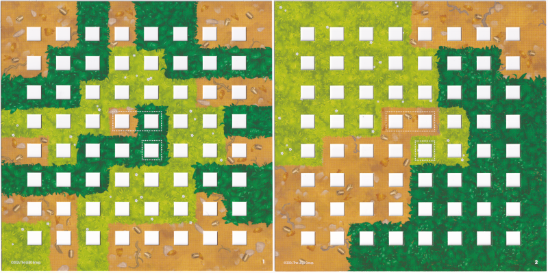 Monkey Palace Game Game Board 3+4