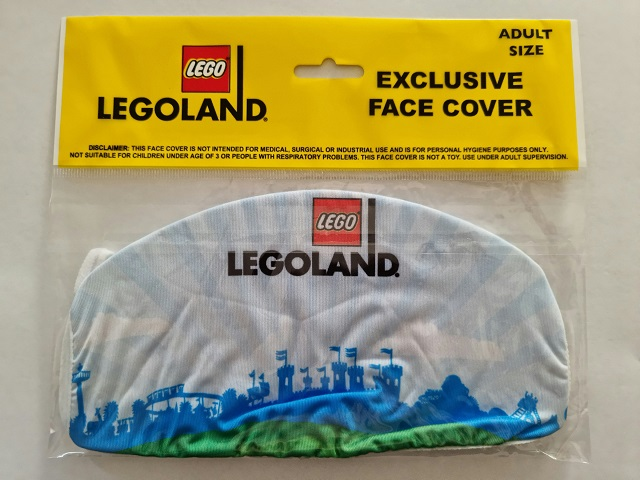 Exclusive Face Cover, LEGOLAND Skyline Face Mask, Adult Size