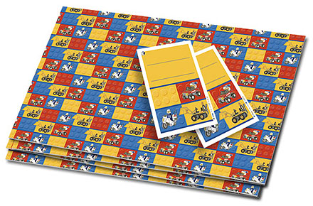 Gift Wrap & Tags, Classic LEGO