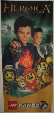 Display Flag Cloth, Games - Heroica, Large Version