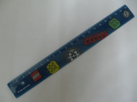 Ruler, Bricks and Technic Elements Pattern