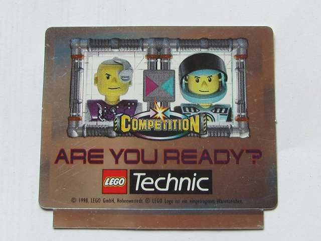 Sticker Sheet, Technic Competition 'ARE YOU READY?'