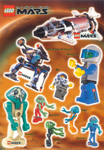 Sticker Sheet, Life on Mars Sheet of 9