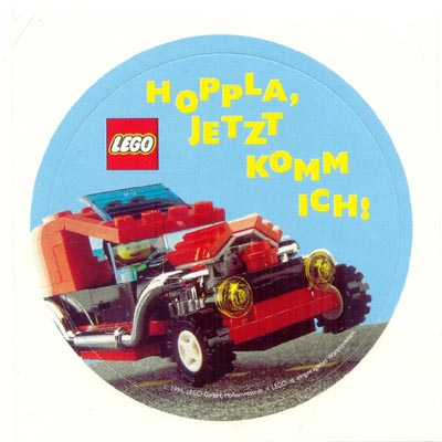 Sticker Sheet, HOPPLA, JETZT KOMM ICH!