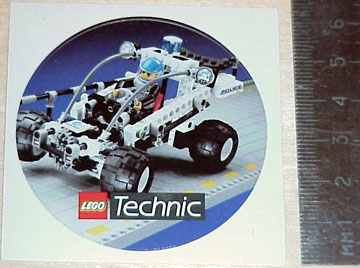 Sticker Sheet, Technic Model 8230