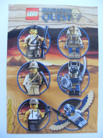 Sticker Sheet, Pharaoh's Quest - Sheet of 6