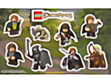 Sticker Sheet, The Lord of The Rings Promotional Set A