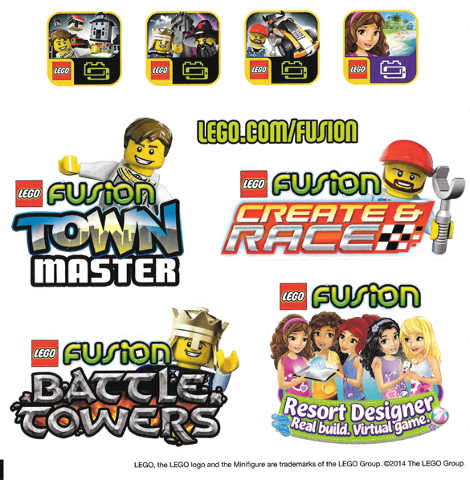 Sticker Sheet, Fusion Promotional