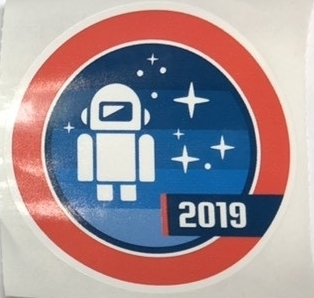 Sticker Sheet, Robot with Stars