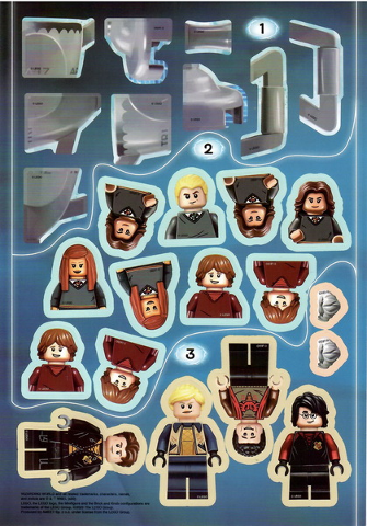 Sticker Sheet, Harry Potter, Sheet of 25