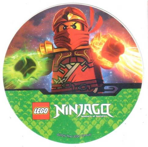 Sticker Sheet, NINJAGO Kai ZX