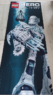 Display Flag Cloth, Hero Factory, Preston Stormer