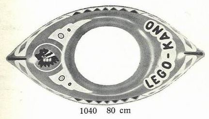 Inflatable Canoe LEGO - KANO (Swimming Articles)