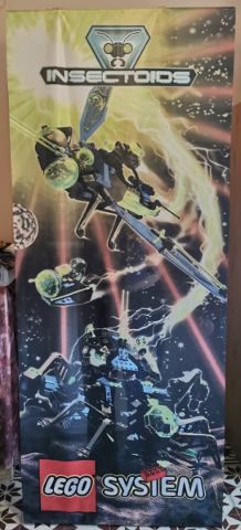 Display Flag Cloth, Insectoids