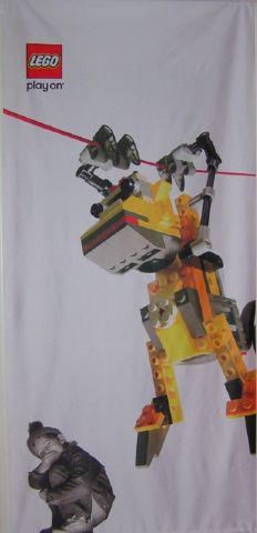 Display Flag Cloth, Inventor Monkey