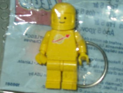 Classic Space Yellow Figure Key Chain