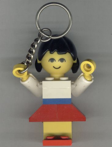 Homemaker Figure / Maxifigure Key Chain, Female