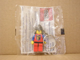 Crusader Axe Key Chain - Neck-Protector, Red Legs