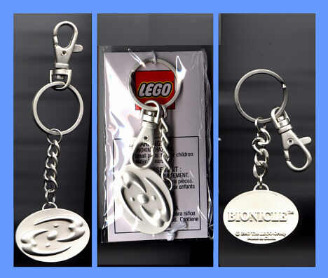 Bionicle Key Chain 3 Virtues Logo Medallion