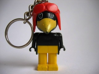 Crow 1 Key Chain - Twisted Metal Chain, no LEGO Logo on Back