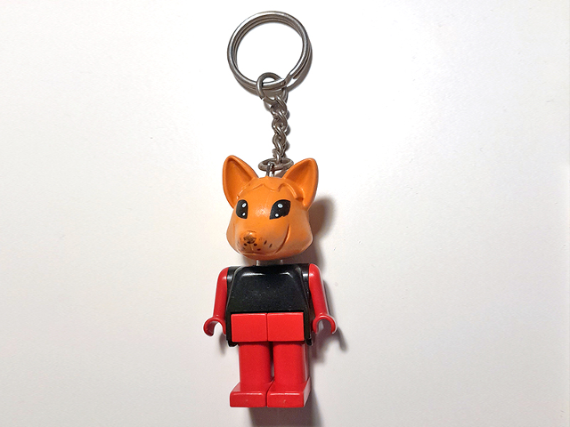 Fox Key Chain - Twisted Metal Chain, no LEGO Logo on Back