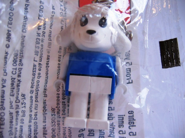 Lamb 2 Key Chain - Twisted Metal Chain, no LEGO Logo on Back