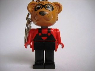 Raccoon Key Chain - Twisted Metal Chain, no LEGO Logo on Back