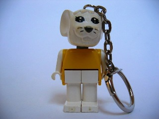 Mouse 6 Key Chain - Straight Metal Chain, no LEGO Logo on Back