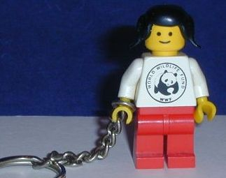 Minifigure WWF Promotional Key Chain