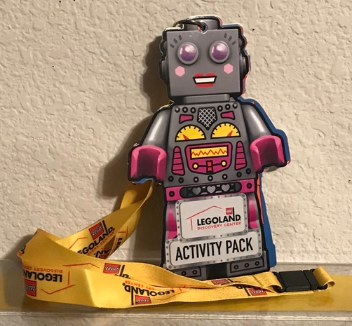 Lanyard with Activity Pack and LEGOLAND Discovery Center Pattern