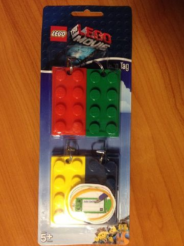 Bag / Luggage Tag, The LEGO Movie 4 Pack