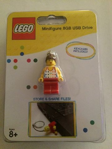 USB Flash Drive 8GB Minifigure Female