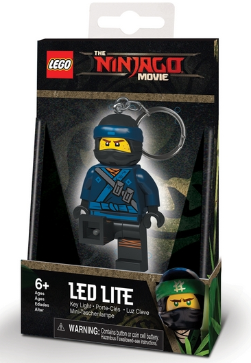 LED Key Light Jay, The LEGO NINJAGO Movie Key Chain (LEDLITE)