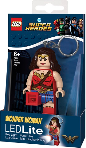 LED Key Light Wonder Woman Key Chain (LEDLite) - Boxed Version