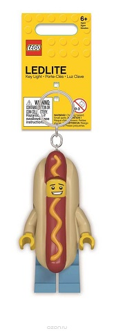 LED Key Light Hot Dog Man Key Chain (LEDLITE)