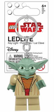 LED Key Light Yoda Key Chain (LEDLITE) - Tagged Version