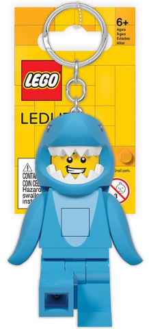 LED Key Light Shark Guy Key Chain (LEDLITE)