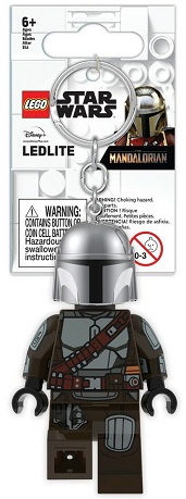 LED Key Light The Mandalorian / Din Djarin / 'Mando' Key Chain (LEDLITE)