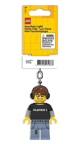 LED Key Light Video Game Guy Key Chain (LEDLITE)