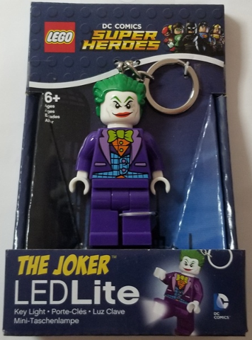 LED Key Light The Joker (Blue Vest) Key Chain (LEDLITE) - Boxed Version