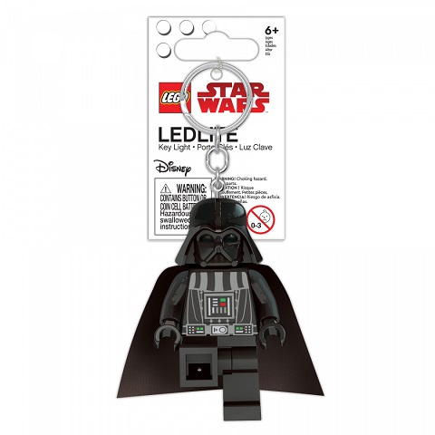 LED Key Light Darth Vader Key Chain (LEDLITE) - Tagged Version