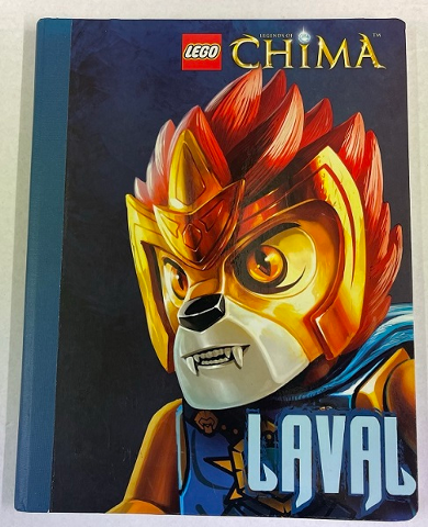 Notebook, LEGENDS OF CHIMA - Laval - 100 Wide Ruled Sheets