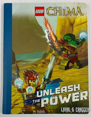 Notebook, LEGENDS OF CHIMA - Unleash the Power - 100 Wide Ruled Sheets