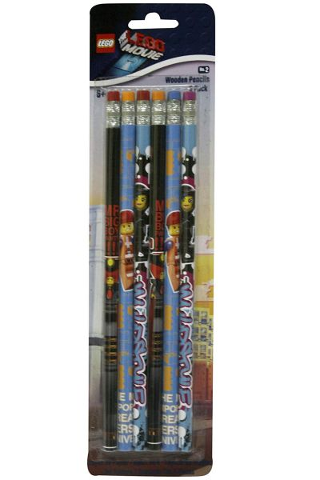 Pencil, 6 Pack The LEGO Movie