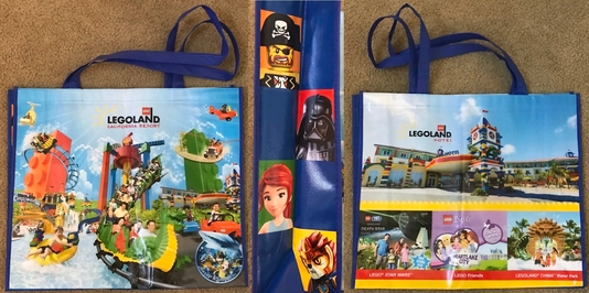 Tote Bag, LEGOLAND California Resort Pattern