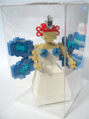 Miniland Figure in Fairy Princess Costume, Red Hair (Glued)