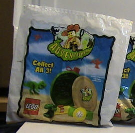 Legoland California Child's Meal Toy - Adventurers Dinosaur Light
